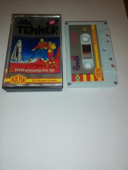 Jan Tenner Folge 12 Entführung ins All 5-fach Silber geschraubt Weiß mit Silbernen Aufkleber 4.27712 CD Kiosk